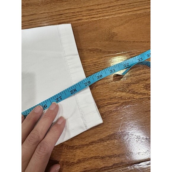 Talbots Womens 20W White Super Soft Mid Rise Straight Leg Weekend Chino Pant NEW - Picture 5 of 6